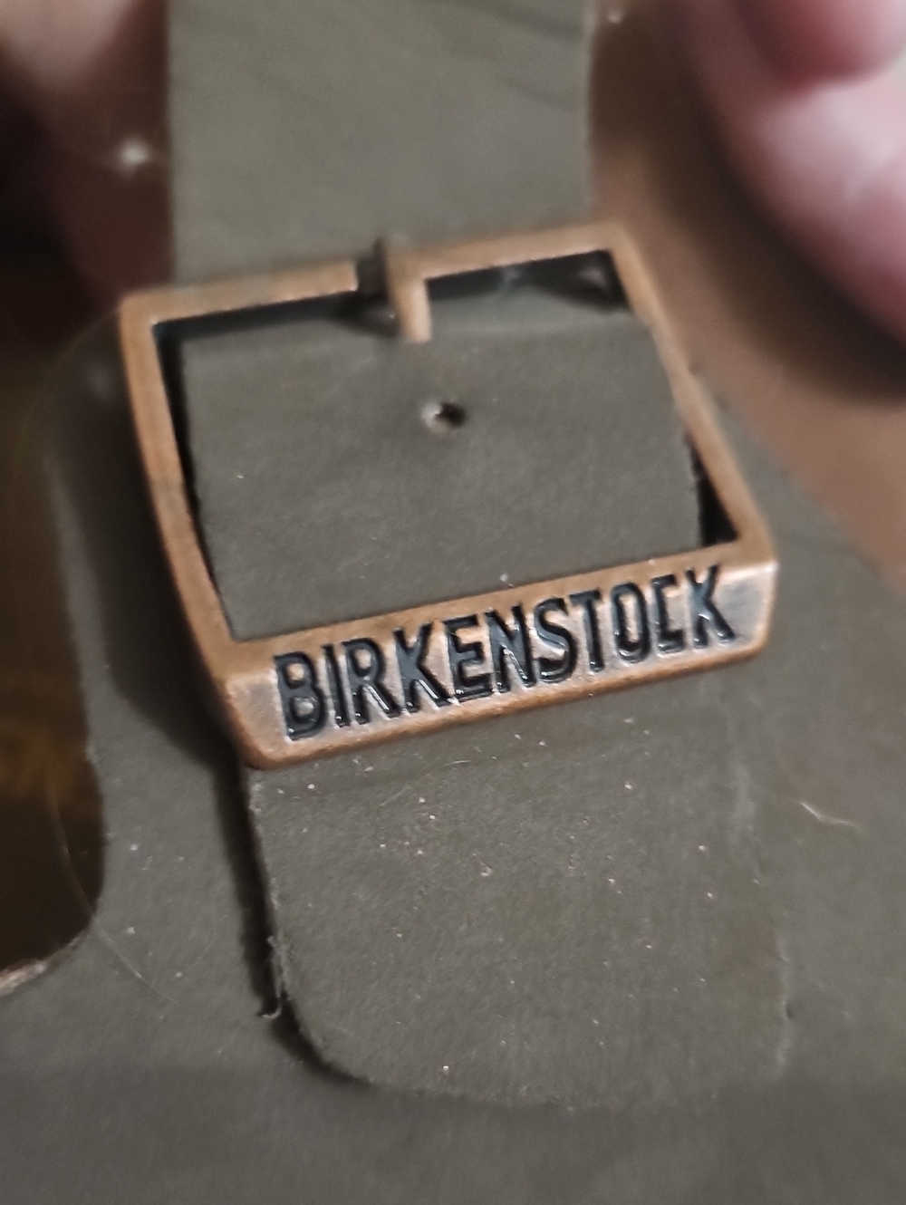 Birkenstock Womens Brown Dual-Buckle Cork Sandals - Picture 5 of 6